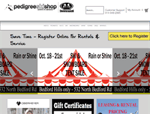 Tablet Screenshot of pedigreeskishop.com